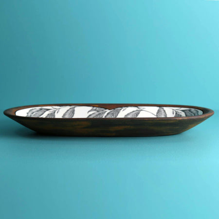 Laura Zindel Rectangular Serving Dish / Hedgehog #1