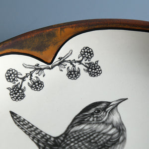 Laura Zindel Small Serving Dish / Carolina Wren